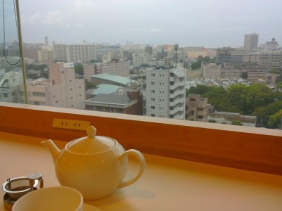 福岡県庁にカフェあります